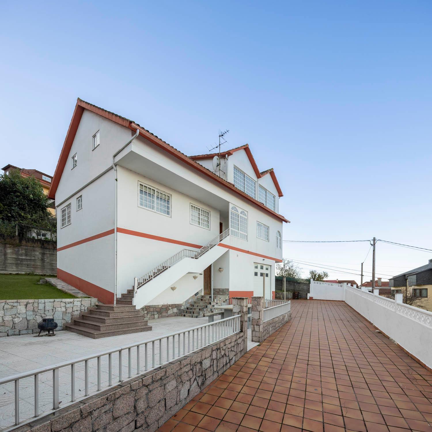 הוילה רדונדולה Gran Casa Con Vistas A La Ria De Vigo מראה חיצוני תמונה